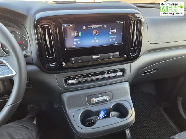 Mercedes-Benz Vito 114 PRO L2 2.0 CDI 136PS Automatik 2,8t 2-Sitzer Chrompaket innen AHK Klimaautomatik Bluetooth DAB Apple CarPlay Android Auto PDC v+h R&uuml;ckf.Kamera Tempomat Ganzj.Reifen 