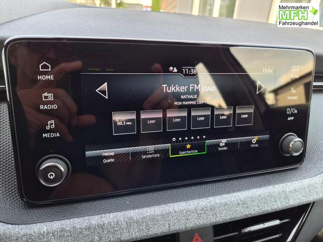 Skoda Scala 1.0 TSI 115PS Selection AHK schwenkb. Klimaautomatik Sitzheizung PDC R&uuml;ckf.Kamera Apple CarPlay Android Auto 