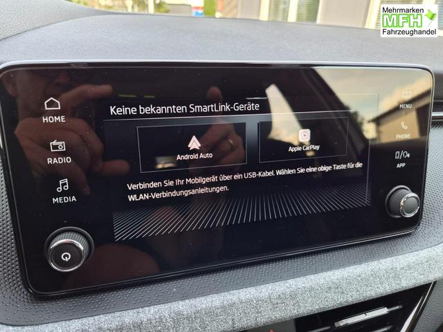 Skoda Scala 1.0 TSI 115PS Selection AHK schwenkb. Klimaautomatik Sitzheizung PDC R&uuml;ckf.Kamera Apple CarPlay Android Auto 