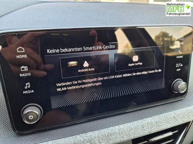 Skoda Scala 1.0 TSI 115PS DSG Selection Klimaautomatik Sitzheizung PDC R&uuml;ckf.Kamera Apple CarPlay Android Auto 