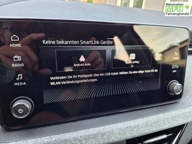 Skoda Scala 1.0 TSI 115PS DSG Selection Klimaautomatik Sitzheizung PDC R&uuml;ckf.Kamera Apple CarPlay Android Auto 