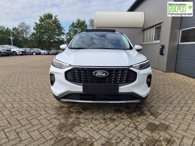 Ford Kuga Titanium 243PS PHEV Automatik elektr. PanoDach Sitzheizung v+h Lenkradheizung Frontscheibe beheizb. Klimaautomatik Navi SYNC4 Apple CarPlay Android Auto Touchscreen PDC 4xKamera 2xKeyless 17"LM vollelektr. Reichweite 66KM 