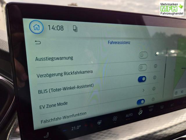 Ford Kuga Titanium 243PS PHEV Automatik elektr. PanoDach Sitzheizung v+h Lenkradheizung Frontscheibe beheizb. Klimaautomatik Navi SYNC4 Apple CarPlay Android Auto Touchscreen PDC 4xKamera 2xKeyless 17"LM vollelektr. Reichweite 66KM 