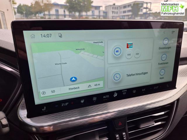 Ford Kuga Titanium 243PS PHEV Automatik elektr. PanoDach Sitzheizung v+h Lenkradheizung Frontscheibe beheizb. Klimaautomatik Navi SYNC4 Apple CarPlay Android Auto Touchscreen PDC 4xKamera 2xKeyless 17"LM vollelektr. Reichweite 66KM 