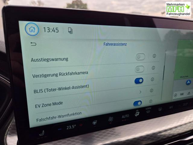 Ford Kuga Titanium 243PS PHEV Automatik schwenkb. AHK elektr. PanoDach Sitzheizung v+h Lenkradheizung Frontscheibe beheizb. Klimaautomatik Navi SYNC4 Apple CarPlay Android Auto Touchscreen PDC 4xKamera 2xKeyless 17"LM vollelektr. Reichweite 66KM 