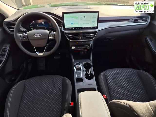 Ford Kuga Titanium 243PS PHEV Automatik schwenkb. AHK Sitzheizung v+h Lenkradheizung Frontscheibe beheizb. Klimaautomatik Navi SYNC4 Apple CarPlay Android Auto Touchscreen PDC 4xKamera 2xKeyless 17"LM vollelektr. Reichweite 66KM 