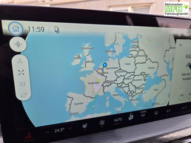 Ford Kuga Titanium 243PS PHEV Automatik schwenkb. AHK Sitzheizung v+h Lenkradheizung Frontscheibe beheizb. Klimaautomatik Navi SYNC4 Apple CarPlay Android Auto Touchscreen PDC 4xKamera 2xKeyless 17"LM vollelektr. Reichweite 66KM 