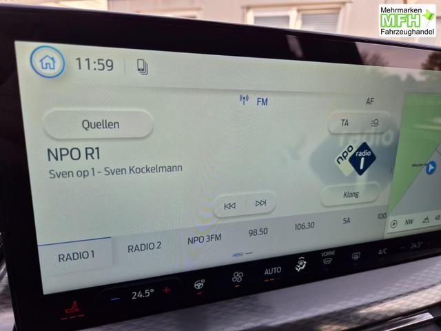 Ford Kuga Titanium 243PS PHEV Automatik schwenkb. AHK Sitzheizung v+h Lenkradheizung Frontscheibe beheizb. Klimaautomatik Navi SYNC4 Apple CarPlay Android Auto Touchscreen PDC 4xKamera 2xKeyless 17"LM vollelektr. Reichweite 66KM 