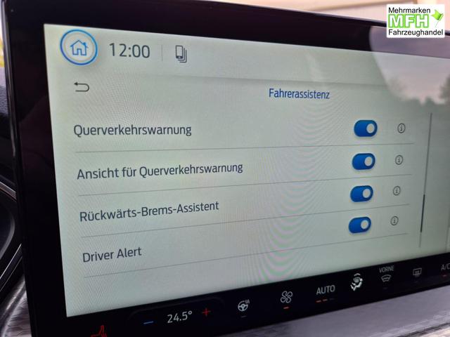 Ford Kuga Titanium 243PS PHEV Automatik schwenkb. AHK Sitzheizung v+h Lenkradheizung Frontscheibe beheizb. Klimaautomatik Navi SYNC4 Apple CarPlay Android Auto Touchscreen PDC 4xKamera 2xKeyless 17"LM vollelektr. Reichweite 66KM 