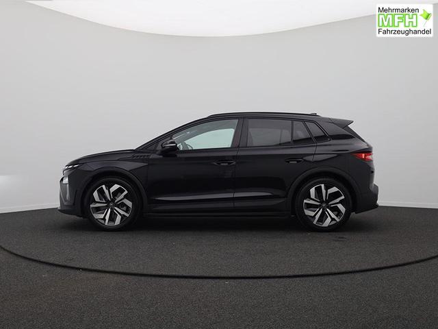 Skoda Elroq 85 Sportline 286PS Automatik schwenkb. AHK Teil-Leder Klimaautomatik Sitzheizung v+h Lenkradheizung Frontscheibe beheizb. ACC R&uuml;ckf.Kamera PDC wireless Apple Carplay Android Auto 2xKeyless 20-LM vollelektr. Reichweite 561Km 