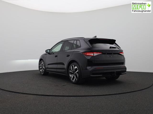 Skoda Elroq 85 Sportline 286PS Automatik schwenkb. AHK Teil-Leder Klimaautomatik Sitzheizung v+h Lenkradheizung Frontscheibe beheizb. ACC R&uuml;ckf.Kamera PDC wireless Apple Carplay Android Auto 2xKeyless 20-LM vollelektr. Reichweite 561Km 