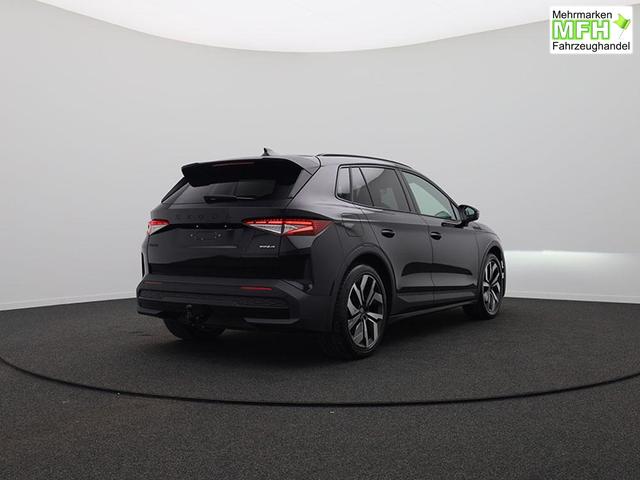 Skoda Elroq 85 Sportline 286PS Automatik schwenkb. AHK Teil-Leder Klimaautomatik Sitzheizung v+h Lenkradheizung Frontscheibe beheizb. ACC R&uuml;ckf.Kamera PDC wireless Apple Carplay Android Auto 2xKeyless 20-LM vollelektr. Reichweite 561Km 