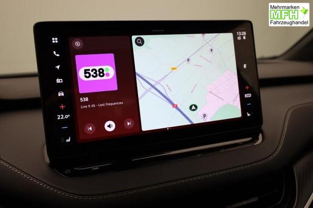 Skoda Elroq 85 Sportline 286PS Automatik schwenkb. AHK Teil-Leder Klimaautomatik Sitzheizung v+h Lenkradheizung Frontscheibe beheizb. ACC R&uuml;ckf.Kamera PDC wireless Apple Carplay Android Auto 2xKeyless 20-LM vollelektr. Reichweite 561Km 