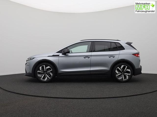 Skoda Elroq 85 Sportline 286PS Automatik schwenkb. AHK Teil-Leder Klimaautomatik Sitzheizung v+h Lenkradheizung Frontscheibe beheizb. ACC R&uuml;ckf.Kamera PDC wireless Apple Carplay Android Auto 2xKeyless 20-LM vollelektr. Reichweite 561Km 