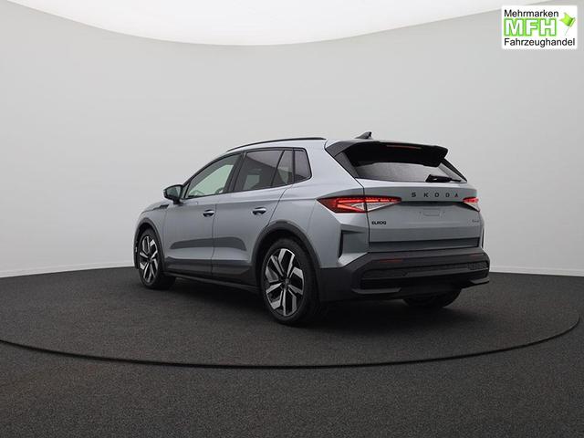 Skoda Elroq 85 Sportline 286PS Automatik schwenkb. AHK Teil-Leder Klimaautomatik Sitzheizung v+h Lenkradheizung Frontscheibe beheizb. ACC R&uuml;ckf.Kamera PDC wireless Apple Carplay Android Auto 2xKeyless 20-LM vollelektr. Reichweite 561Km 