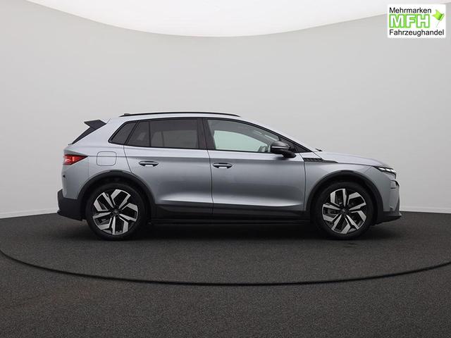 Skoda Elroq 85 Sportline 286PS Automatik schwenkb. AHK Teil-Leder Klimaautomatik Sitzheizung v+h Lenkradheizung Frontscheibe beheizb. ACC R&uuml;ckf.Kamera PDC wireless Apple Carplay Android Auto 2xKeyless 20-LM vollelektr. Reichweite 561Km 