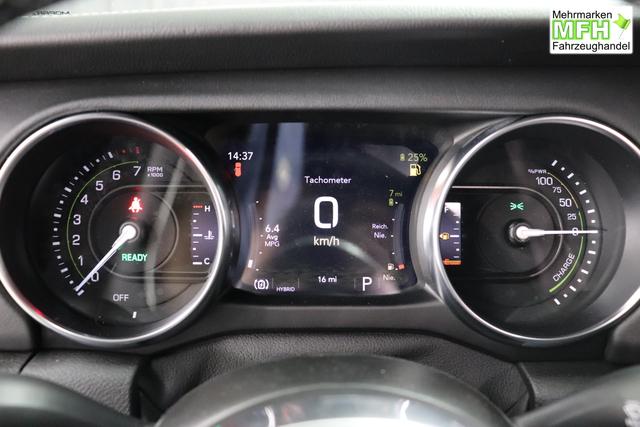 2.0 4xe Sahara Plug-In Hybrid 280 (380) 8-Stufen- Automatikgetriebe Black Uni Leder schwarz