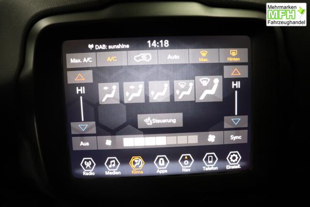 Jeep Renegade 1.5 T4 DCT7 e-Hybrid Limited 1469 96 kW435 Blue Shade 020 Stoff Schwarz