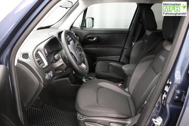 Jeep Renegade 1.5 T4 DCT7 e-Hybrid Limited 1469 96 kW435 Blue Shade 020 Stoff Schwarz