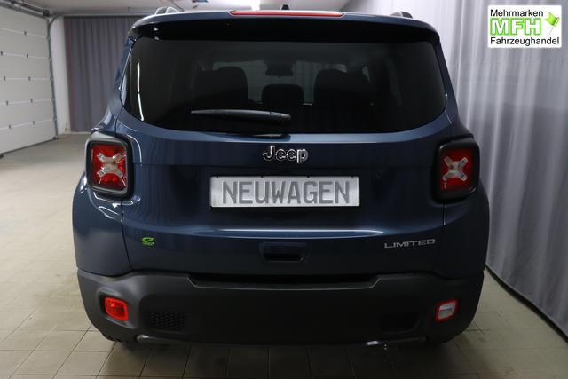 Jeep Renegade 1.5 T4 DCT7 e-Hybrid Limited 1469 96 kW435 Blue Shade 020 Stoff Schwarz