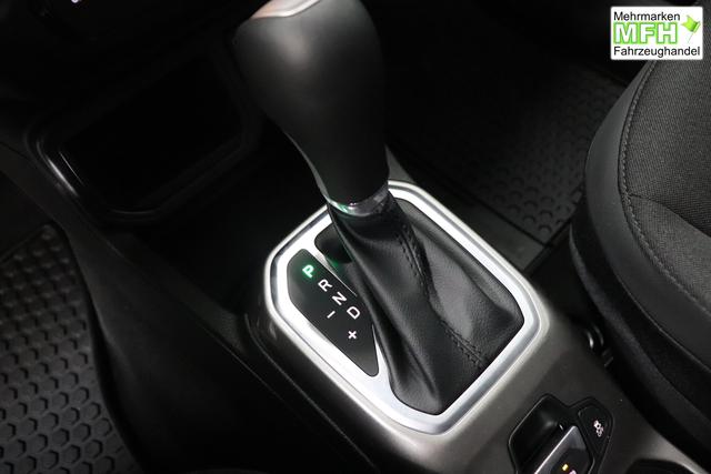 Jeep Renegade 1.5 T4 DCT7 e-Hybrid Limited 1469 96 kW296 Alpine White 020 Stoff Schwarz "Navigationssystem 7KS Winter-Paket UGM Uconnect Smartouch 8.4 mit 8,4""-Touchscreen, Navigationssystem, Bluetooth, AUX-IN-und USB sowie DAB, Apple CarPlay&Android Auto und LIVE Services 070 Seitenscheiben hinten und Heckscheibe verdunkelt Alpine White"