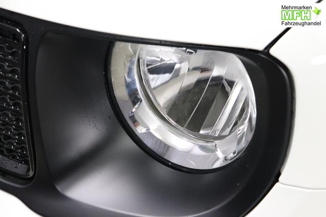 Jeep Renegade 1.5 T4 DCT7 e-Hybrid Limited 1469 96 kW296 Alpine White Leder Schwarz "Navigationssystem 01K Design-Paket Black Pack 2XL Leder-Paket 2T2 Funktions-Paket 7KS Winter-Paket UGM Uconnect Smartouch 8.4 mit 8,4""-Touchscreen, Navigationssystem, Bluetooth, AUX-IN-und USB sowie DAB, Apple CarPlay&Android Auto und LIVE Services 070 Seitenscheiben hinten und Heckscheibe verdunkelt 108 18""-Leichtmetallfelgen, schwarz gl&auml;nzend 5CA Alpine White"