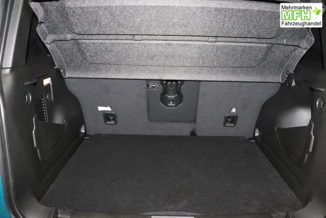 Jeep Renegade 1.0 T3 GSE Limited 999 88 kW470 Bikini Metallic 020 Stoff schwarz "2T2 Funktions-Paket CommandView&reg; Panorama-Glasschiebedach 2Y7 Business-Paket 7KS Winter-Paket 61Q Bikini Metallic", Beispielbilder, ggf. teilweise mit Sonderausstattung