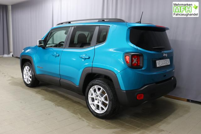 Jeep Renegade 1.0 T3 GSE Limited 999 88 kW470 Bikini Metallic 020 Stoff schwarz "2T2 Funktions-Paket CommandView&reg; Panorama-Glasschiebedach 2Y7 Business-Paket 7KS Winter-Paket 61Q Bikini Metallic", Beispielbilder, ggf. teilweise mit Sonderausstattung