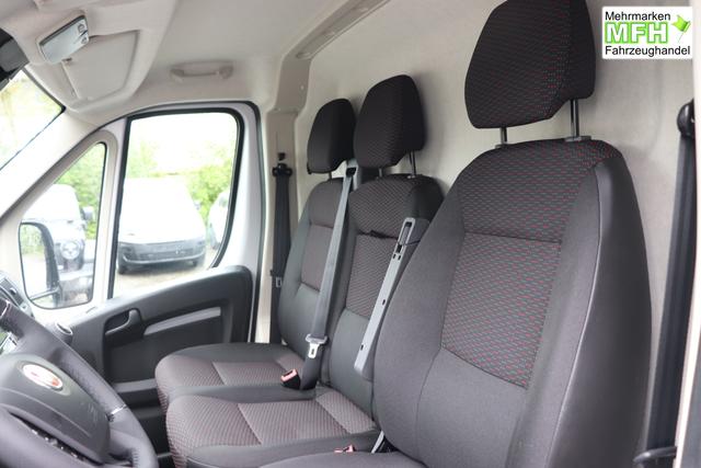 Fiat Ducato Easy Pro L4H2 verblecht 140 HDI MT Euro 6d-ISC-FCM Ducato Wei&szlig; (549) Darko Red Black (196) "144 Allwetterreifen 619 Heckfl&uuml;gelt&uuml;ren mit 260&deg; &Ouml;ffnung 6HQ Aufkleber Notrufnummern 853 Bedienungsanleitung Deutsch AGY Paket ""Techno Plus Visibility"" LHA LED-Beleuchtung im Laderaum"