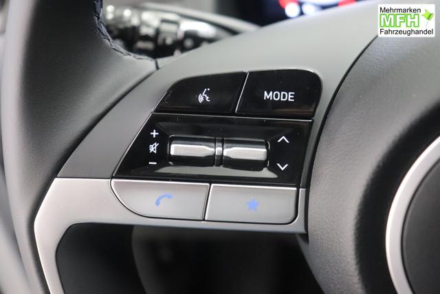 Hyundai Tucson 1.6 T-GDI 6MT 2WD Family MY23 110kW Polar White Sitzpolsterung in Stoff Schwarz