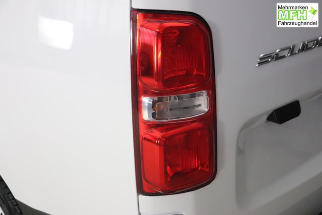 Scudo Scudo Kastenwagen L3 2.0 145 MT6 Kastenwagen549 - WEISS 969 - Standard Sitze "2QC Multifunktionale Beifahrersitzbank ""Eat and Work"" 3OM verst&auml;rktes LED Licht im Laderaum 7ET Komforttrennwand Verglast Mit Kleiderhaken A04 Paket ""Assist"" A06 Paket ""Worksite"" CKD Holzboden Laderaum 9mm Mit Antirutschbeschichtung, Inkl. Sei"