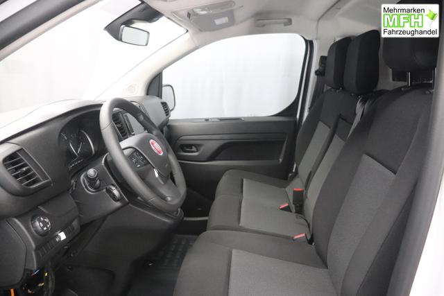 Scudo Scudo Kastenwagen L3 2.0 145 MT6 Kastenwagen549 - WEISS 969 - Standard Sitze "2QC Multifunktionale Beifahrersitzbank ""Eat and Work"" 3OM verst&auml;rktes LED Licht im Laderaum 7ET Komforttrennwand Verglast Mit Kleiderhaken A04 Paket ""Assist"" A06 Paket ""Worksite"" CKD Holzboden Laderaum 9mm Mit Antirutschbeschichtung, Inkl. Sei"