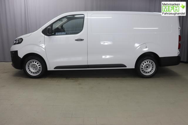 Scudo Scudo Kastenwagen L3 2.0 145 MT6 Kastenwagen549 - WEISS 969 - Standard Sitze "2QC Multifunktionale Beifahrersitzbank ""Eat and Work"" 3OM verst&auml;rktes LED Licht im Laderaum 7ET Komforttrennwand Verglast Mit Kleiderhaken A04 Paket ""Assist"" A06 Paket ""Worksite"" CKD Holzboden Laderaum 9mm Mit Antirutschbeschichtung, Inkl. Sei"