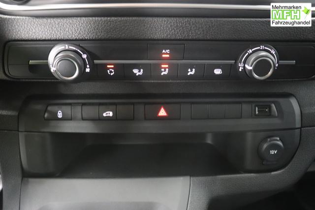 Scudo Scudo Kastenwagen L3 2.0 145 MT6 Kastenwagen632 - Schwarz 969 - Standard Sitze "2QC Multifunktionale Beifahrersitzbank ""Eat and Work"" 3OM verst&auml;rktes LED Licht im Laderaum 7ET Komforttrennwand Verglast Mit Kleiderhaken A04 Paket ""Assist"" A06 Paket ""Worksite"" CKD Holzboden Laderaum 9mm Mit Antirutschbeschichtung, Inkl. Sei 632 Schwarz"