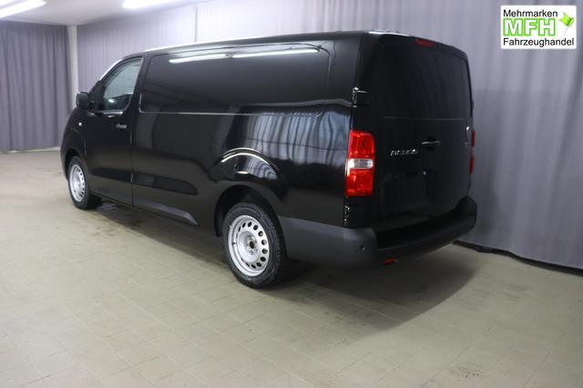 Scudo Scudo Kastenwagen L3 2.0 145 MT6 Kastenwagen632 - Schwarz 969 - Standard Sitze "2QC Multifunktionale Beifahrersitzbank ""Eat and Work"" 3OM verst&auml;rktes LED Licht im Laderaum 7ET Komforttrennwand Verglast Mit Kleiderhaken A04 Paket ""Assist"" A06 Paket ""Worksite"" CKD Holzboden Laderaum 9mm Mit Antirutschbeschichtung, Inkl. Sei 632 Schwarz"