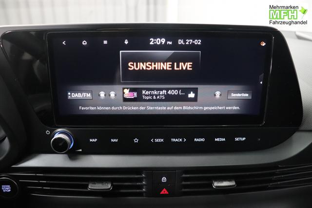 i20 (BC3) Trend Line 1.0 T-GDi 74kW Lumen Grey Pearl "PA4 Infotainment-Paket OP1 Schiebedach"