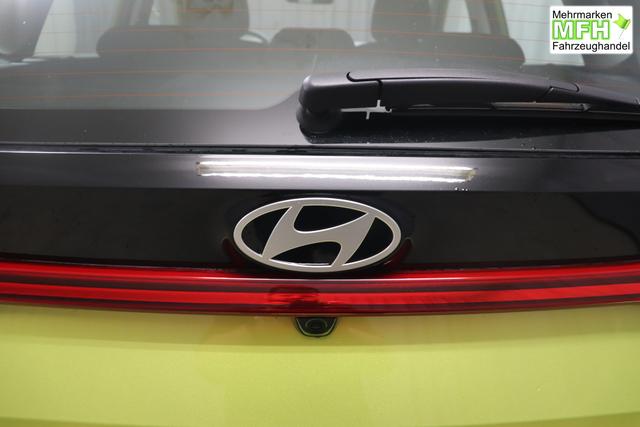 Hyundai i20 Comfort 1.2 58 kW (79 PS) Klimaanlage, Navigationssystem, Radio mit DAB, Apple CarPlay & Android Auto, R&uuml;ckfahrkamera, Einparkhilfe hinten, Lichtsensor, Spurhalteassistent, Fernlichtassistent, Verkehrszeichenassistent uvm. 