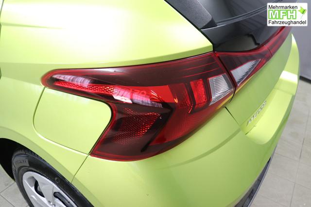 Hyundai i20 Comfort 1.2 58 kW (79 PS) Klimaanlage, Navigationssystem, Radio mit DAB, Apple CarPlay & Android Auto, R&uuml;ckfahrkamera, Einparkhilfe hinten, Lichtsensor, Spurhalteassistent, Fernlichtassistent, Verkehrszeichenassistent uvm. 