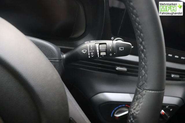 Hyundai i20 Comfort 1.2 58 kW (79 PS) Klimaanlage, Navigationssystem, Radio mit DAB, Apple CarPlay & Android Auto, R&uuml;ckfahrkamera, Einparkhilfe hinten, Lichtsensor, Spurhalteassistent, Fernlichtassistent, Verkehrszeichenassistent uvm. 