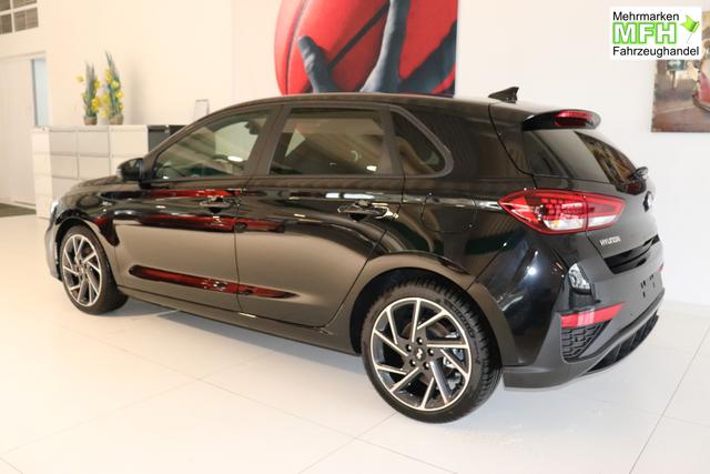 Hyundai i30 N Line 1.5 TGDi 117 kW (160 PS) Navigationssystem, DAB, Bluetooth, Android Auto, Apple CarPlay, 2-Zonen-Klimaautomatik, R&uuml;ckfahrkamera, Sitzheizung, Lenkradheizung, 18" Leichtmetallfelgen, uvm. 