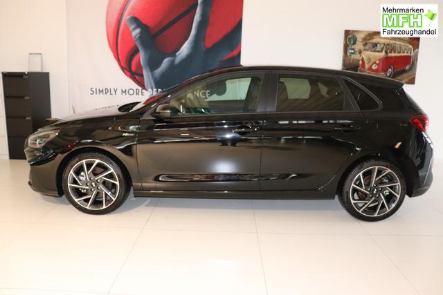 Hyundai i30 N Line 1.5 TGDi 117 kW (160 PS) Navigationssystem, DAB, Bluetooth, Android Auto, Apple CarPlay, 2-Zonen-Klimaautomatik, R&uuml;ckfahrkamera, Sitzheizung, Lenkradheizung, 18" Leichtmetallfelgen, uvm. 