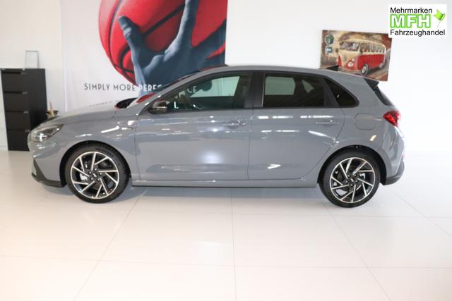 Hyundai i30 N Line 1.5 TGDi 117 kW (160 PS) Navigationssystem, DAB, Bluetooth, Android Auto, Apple CarPlay, 2-Zonen-Klimaautomatik, R&uuml;ckfahrkamera, Sitzheizung, Lenkradheizung, 18" Leichtmetallfelgen, uvm. 