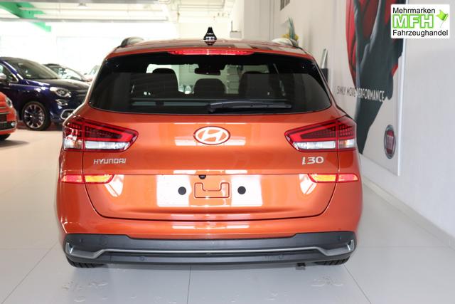 Hyundai i30 GO+ 1.0 TGDi DCT 73 kW (100 PS) Navigationssystem, Radio, DAB, Android Auto, Apple CarPlay, 2-Zonen-Klimaautomatik, Lenkradheizung, Sitzheizung, Induktionsladen des Smartphones, 17" Leichtmetallfelgen, uvm. 