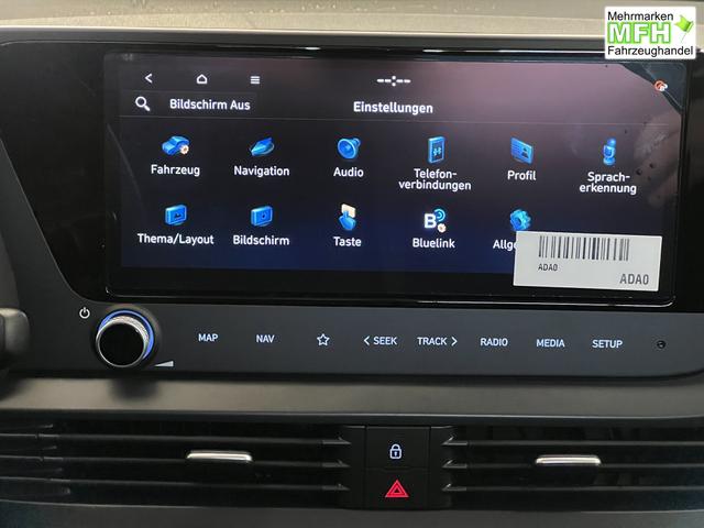 Hyundai i20 1,2 Comfort Atlas White, Beispielbilder, ggf. teilweise mit Sonderausstattung