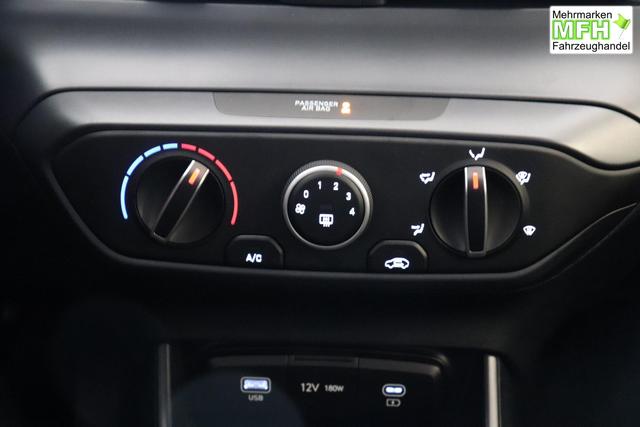 Hyundai i20 (BC3) GO 1.2 MPI b5bg1 MY2025 Dragon Red, Beispielbilder, ggf. teilweise mit Sonderausstattung