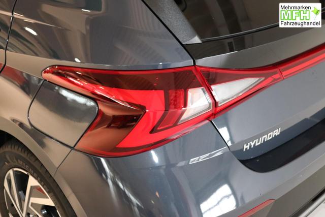Hyundai i20 (BC3) GO Plus 1.2 MPI Navi b5bu1 MY2025 Aurora Grey, Beispielbilder, ggf. teilweise mit Sonderausstattung