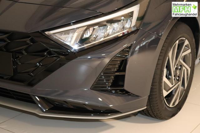 Hyundai i20 (BC3) GO Plus 1.2 MPI Navi b5bu1 MY2025 Aurora Grey, Beispielbilder, ggf. teilweise mit Sonderausstattung