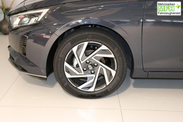 Hyundai i20 (BC3) GO Plus 1.2 MPI Navi b5bu1 MY2025 Aurora Grey, Beispielbilder, ggf. teilweise mit Sonderausstattung