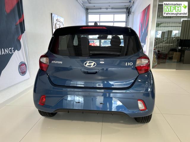 i10 GO Plus Navi 1,2 MT Vibrant Blue PearlMY2025, Beispielbilder, ggf. teilweise mit Sonderausstattung