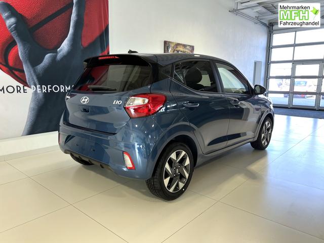 i10 GO Plus Navi 1,2 MT Vibrant Blue PearlMY2025, Beispielbilder, ggf. teilweise mit Sonderausstattung